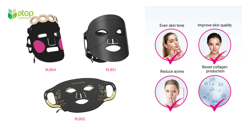 red light therapy mask for improving skin health