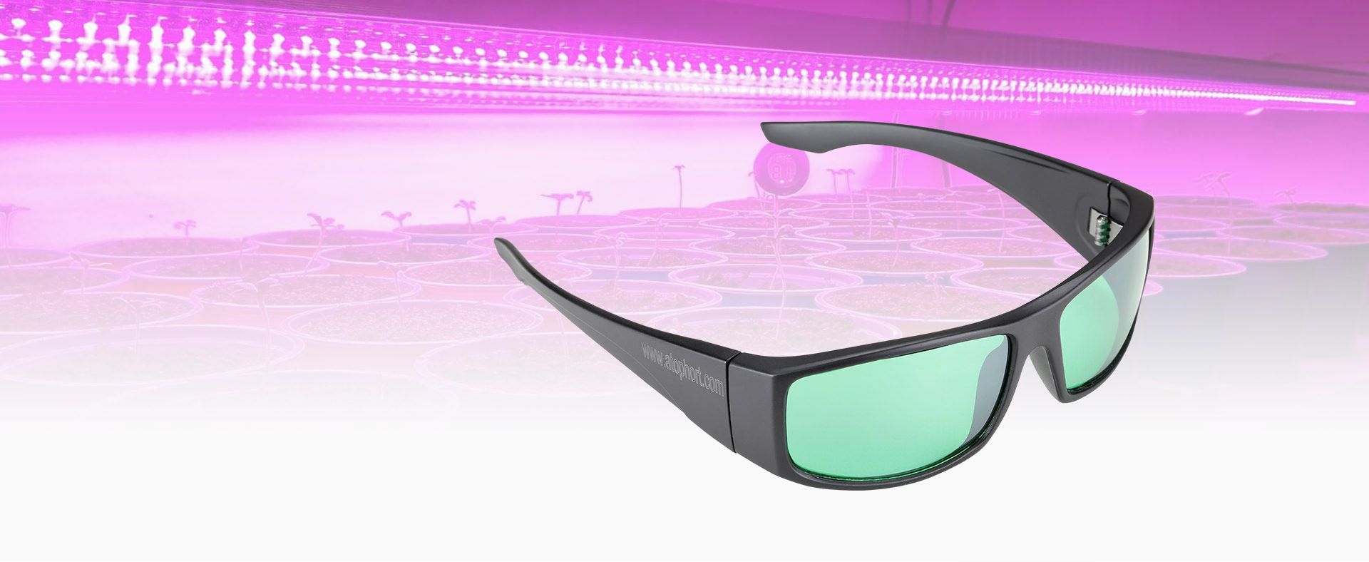 Multifunctional Protective Glasses for LED Grow Light