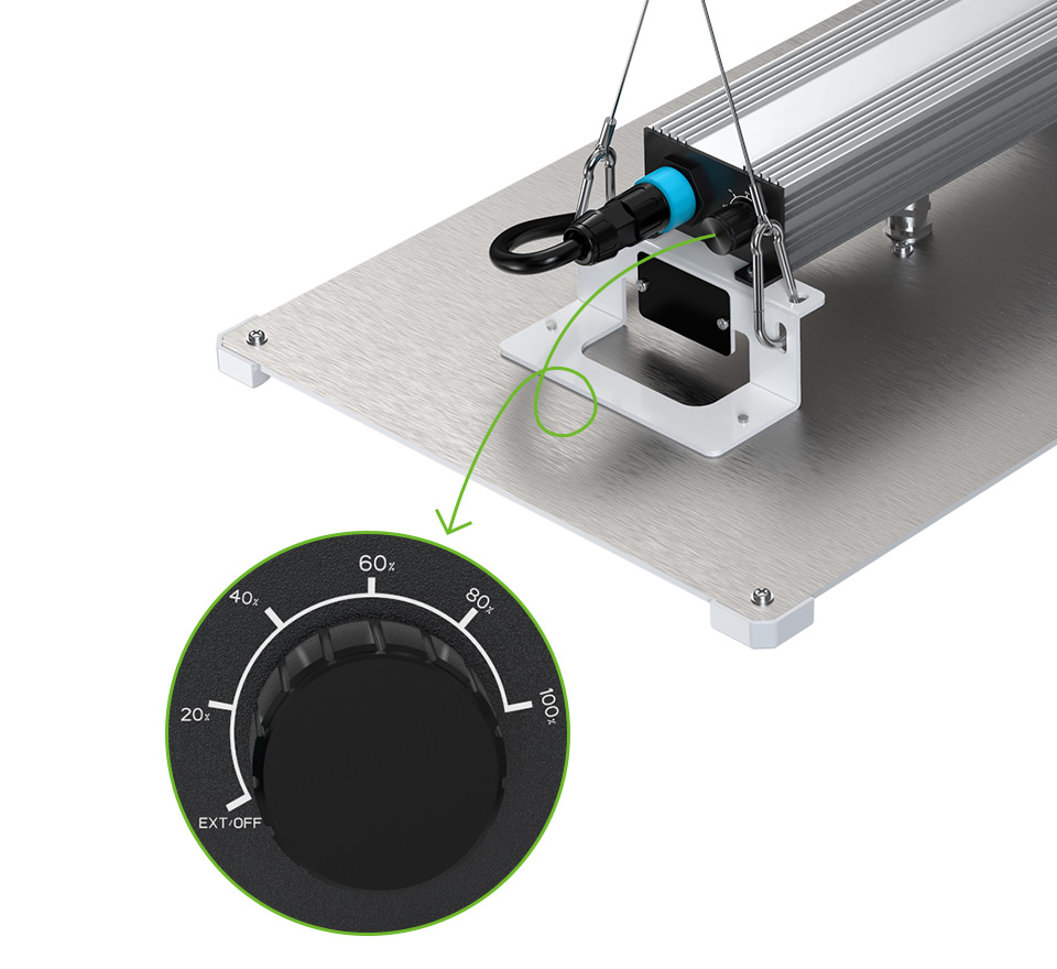 HORTI ECO grow light 0 10V knob dimming