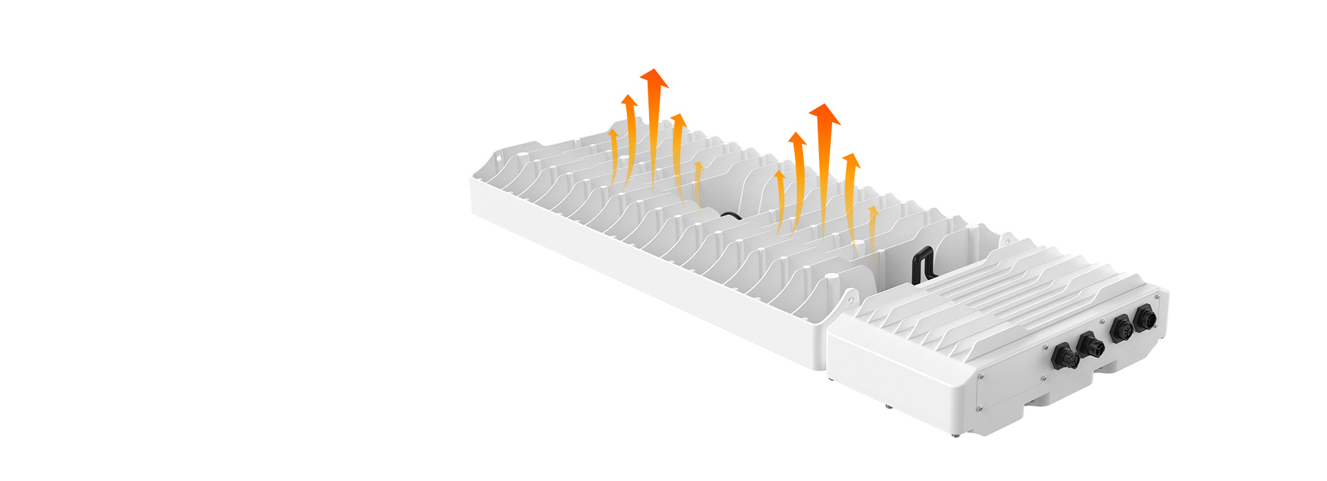 HL37 LED grow light Outstanding heat dissipation